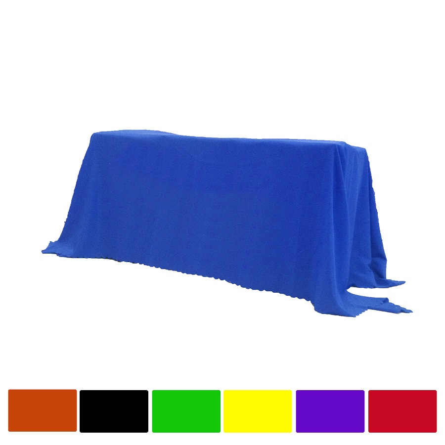 GL-AAA1033 9 ft Imprinted Back Closed Tablecloth for Trade Shows