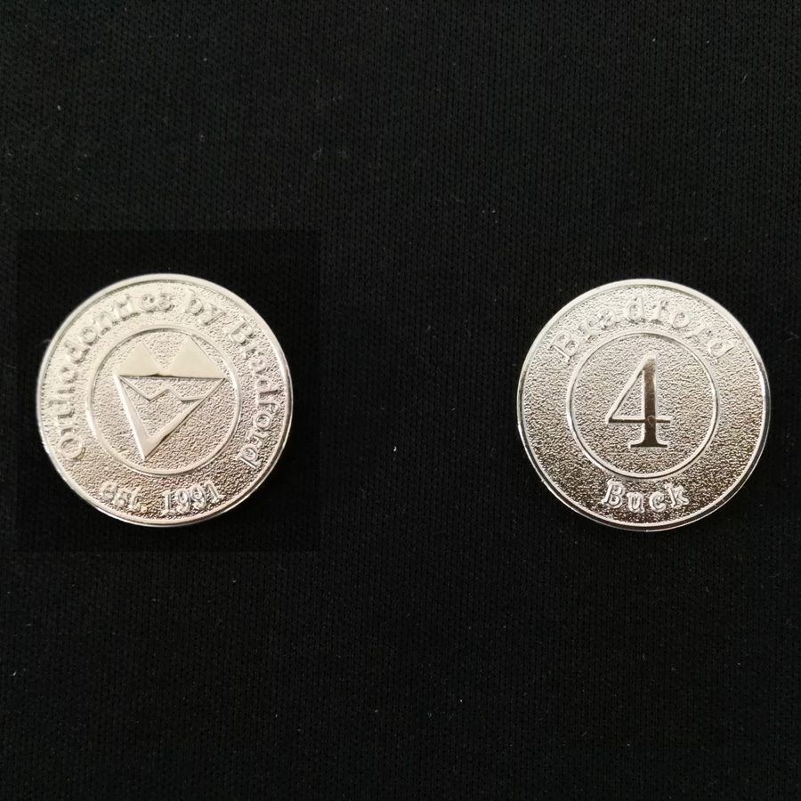 GL-AAA1479 Die Struck Customized Design Metal Coin Dia. 1