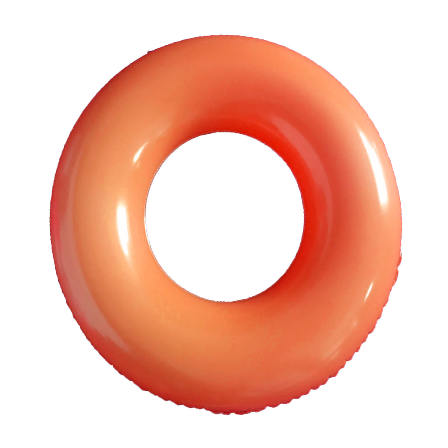 GL-AAA1823 30in Orange PVC Inflatable Swim Ring for Kids