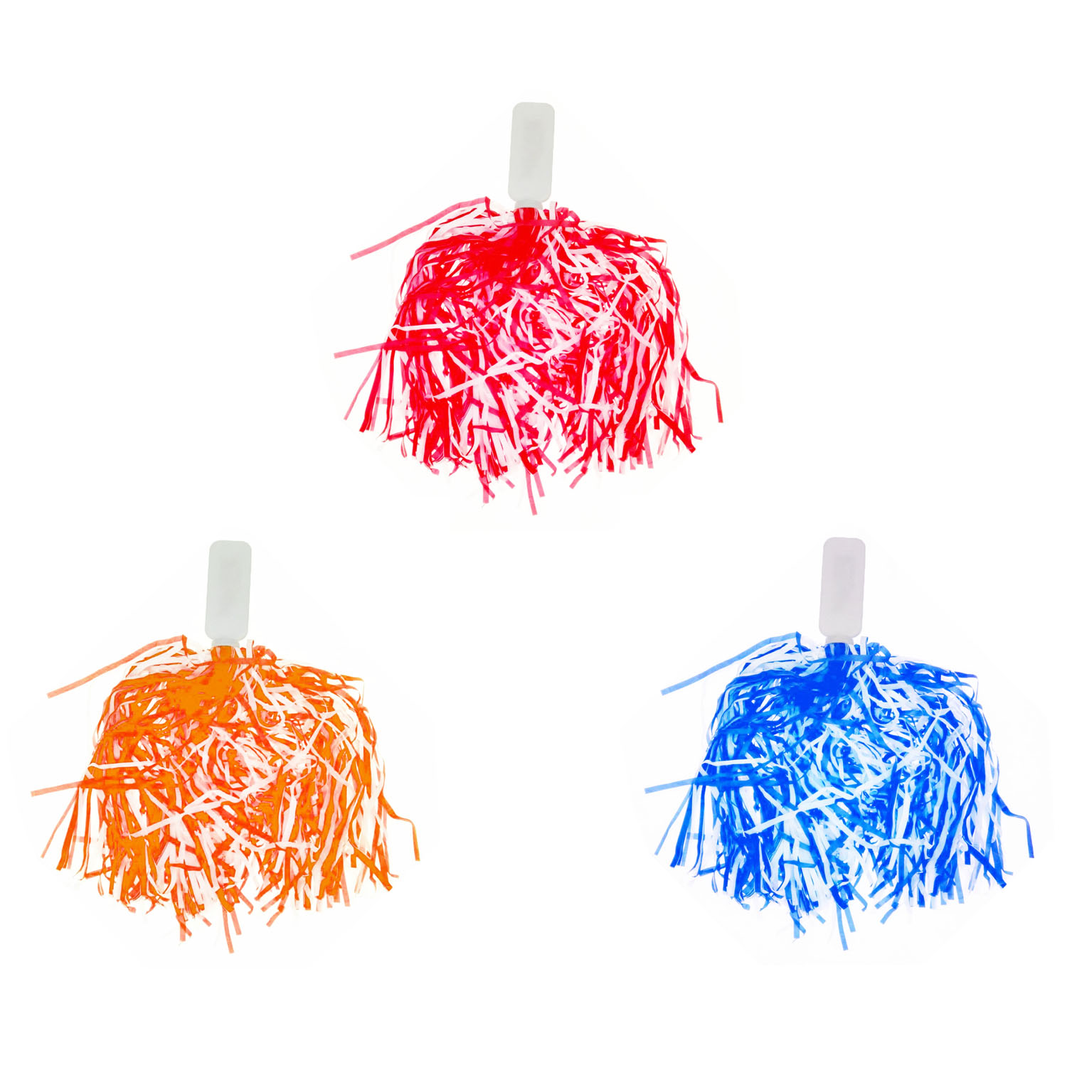 GL-AAA1204 Pom Poms with Paddle for Sports Team Spirit Cheering