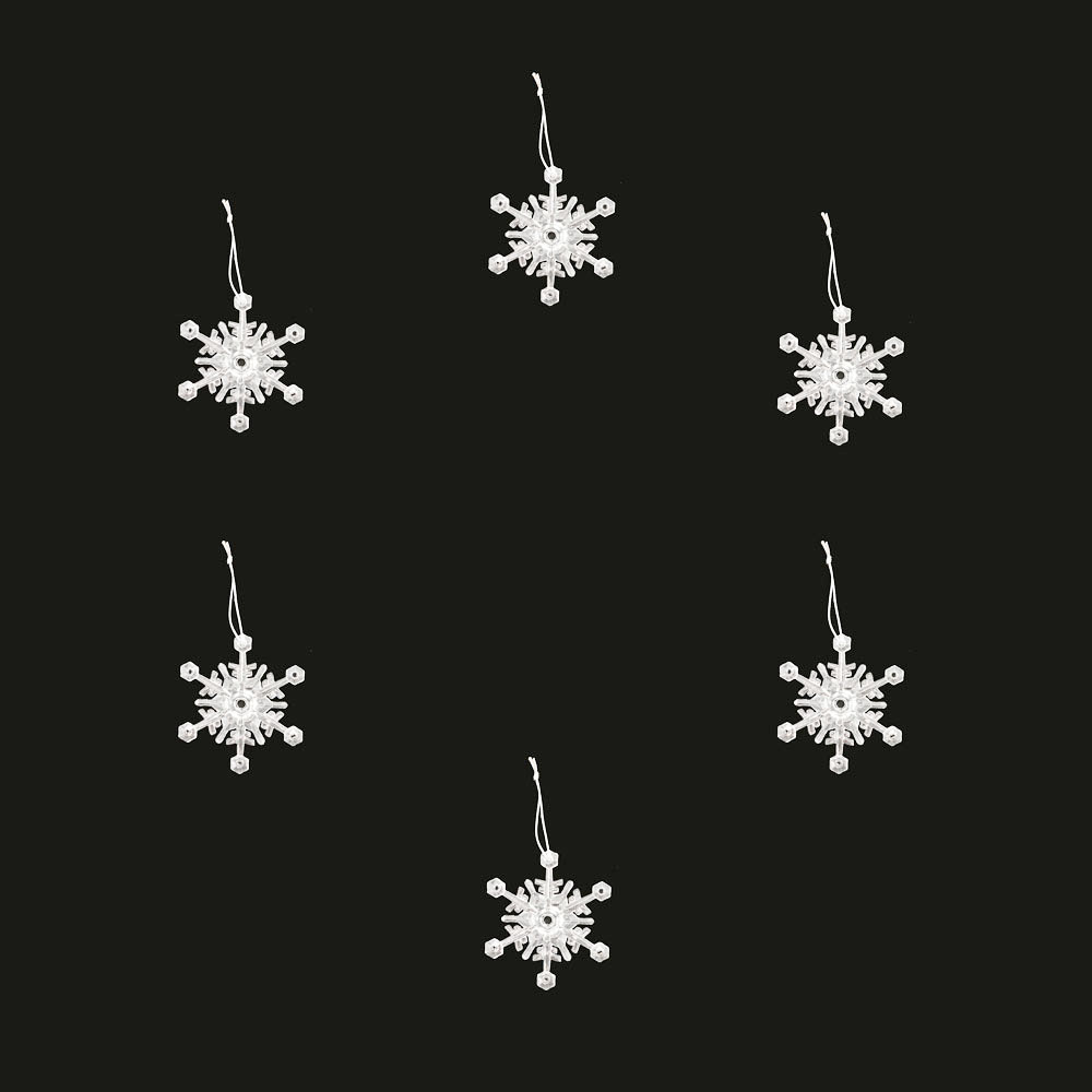 GL-AAA1260 Acrylic Snowflake for Christmas Tree Ornament