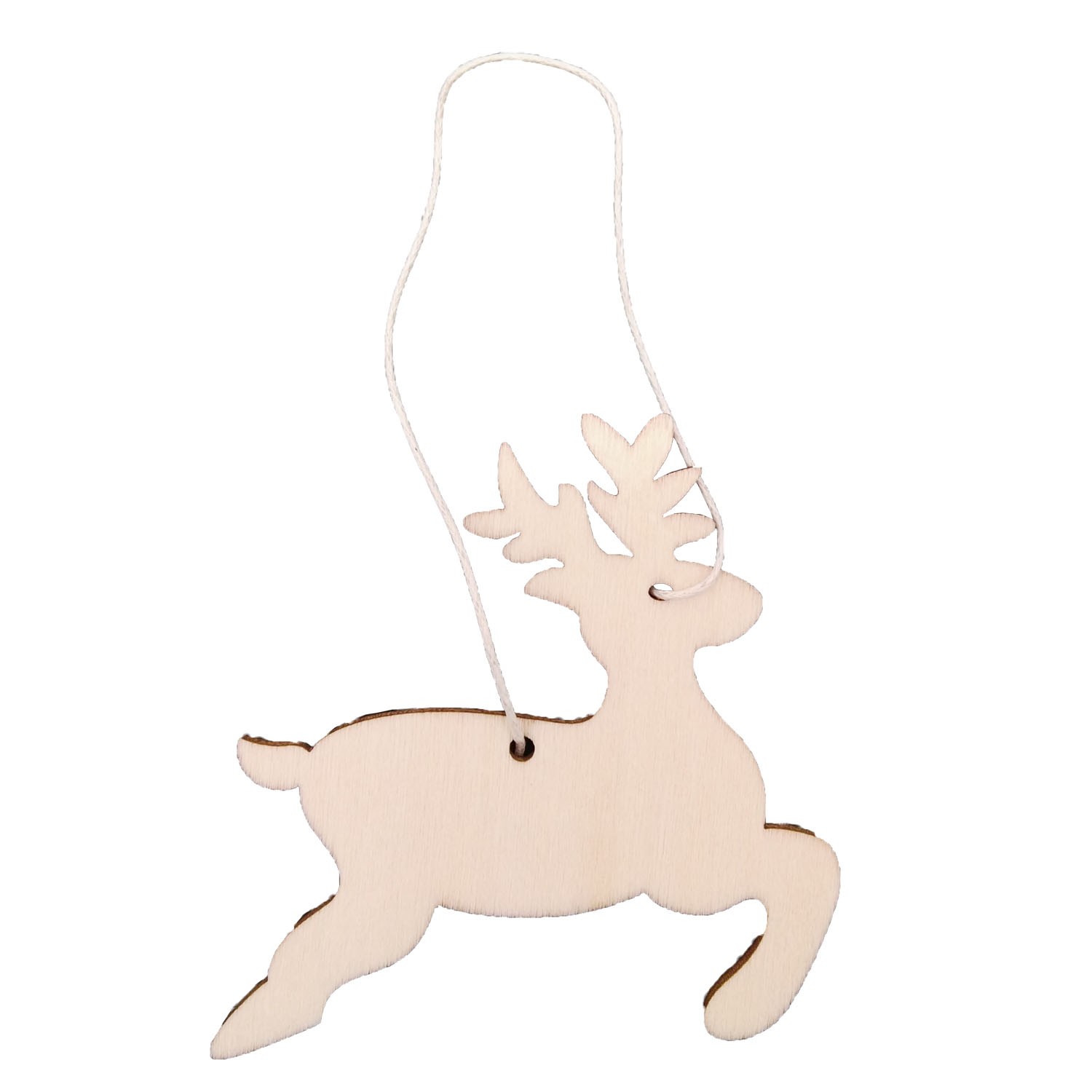 GL-AAA1249 Hanging Wooden Elk for Decoration