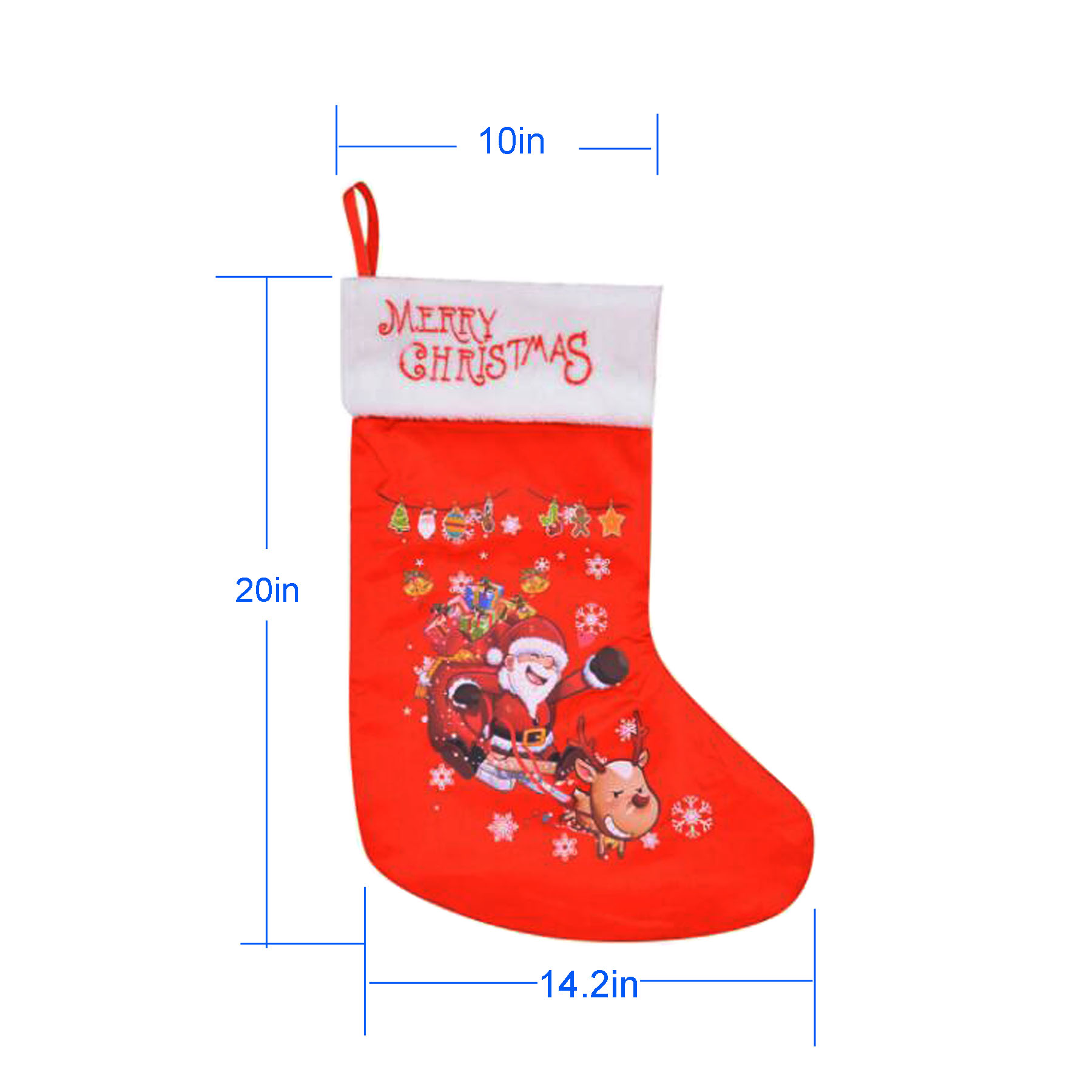 GL-AAA1272 Big Size Hanging Sock for Christmas