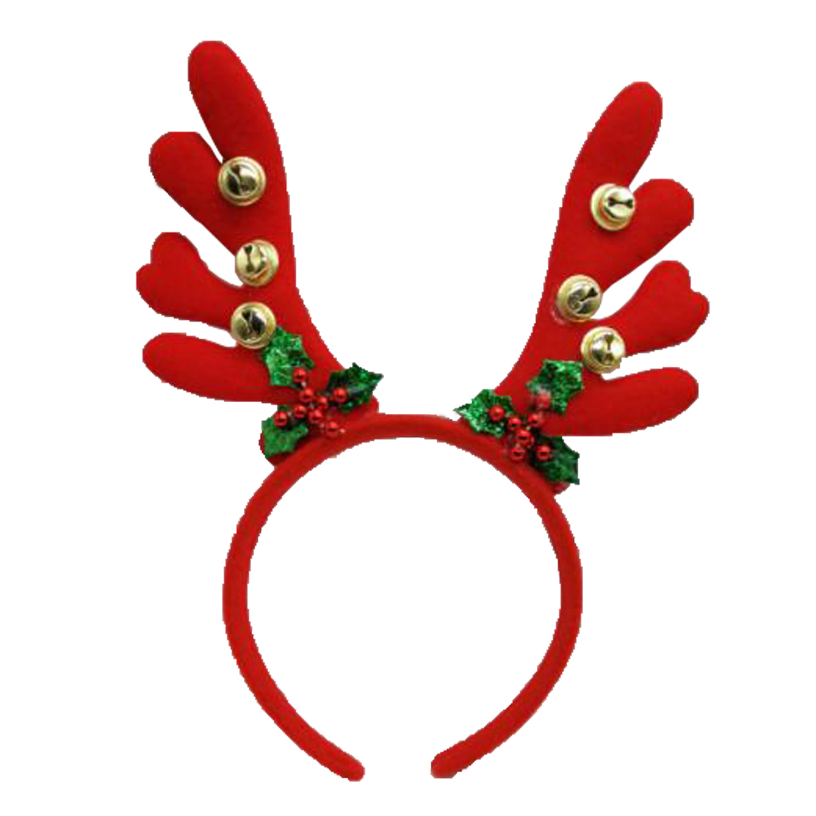 GL-AAA1274 Antler Christmas Head Band with Small Bell