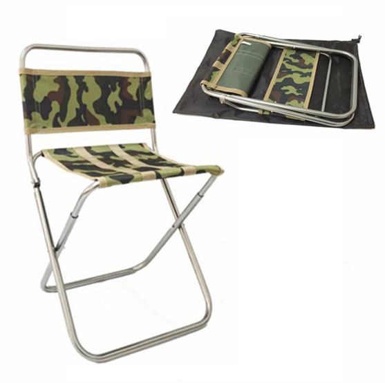 GL-AAA1282 Aluminum Alloy Folding Camping Chair with Carrying Bag