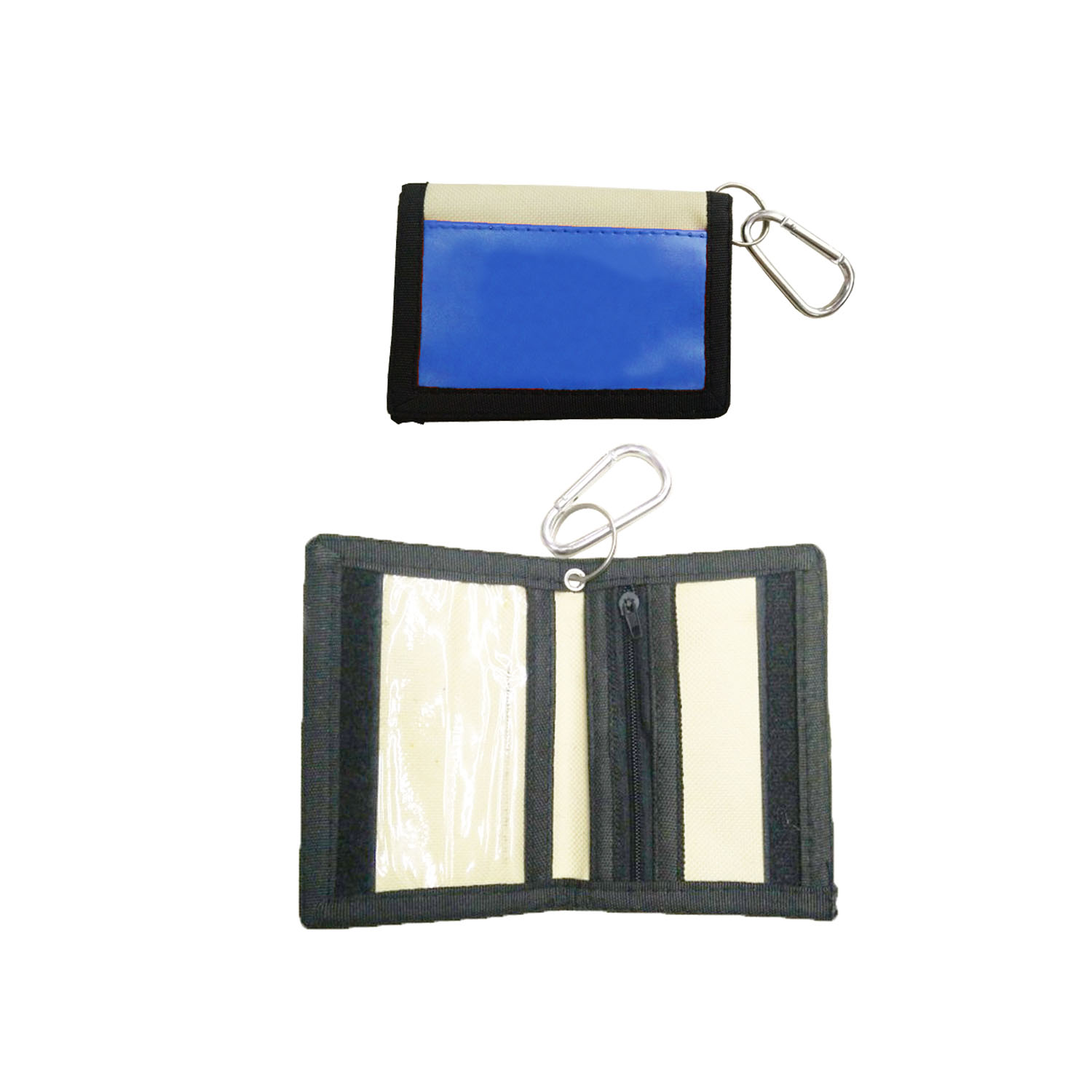 GL-AAA1294 Polyester Wallet with Carabiner