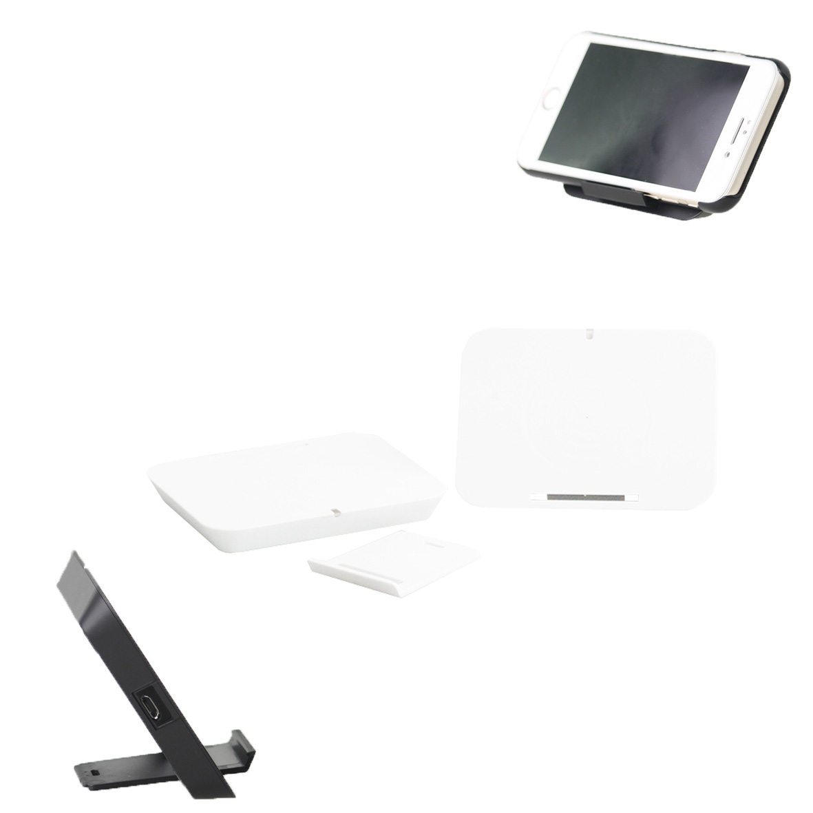 GL-AAA1335 Phone Holder with Wireless Charger Pad