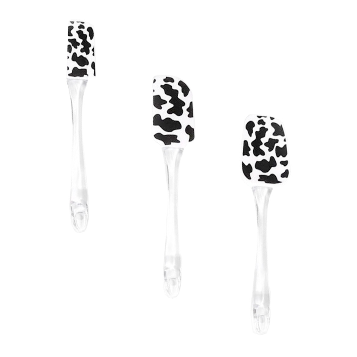 GL-AAA1374 10inch Silicone Cow Pattern Cake Spatula