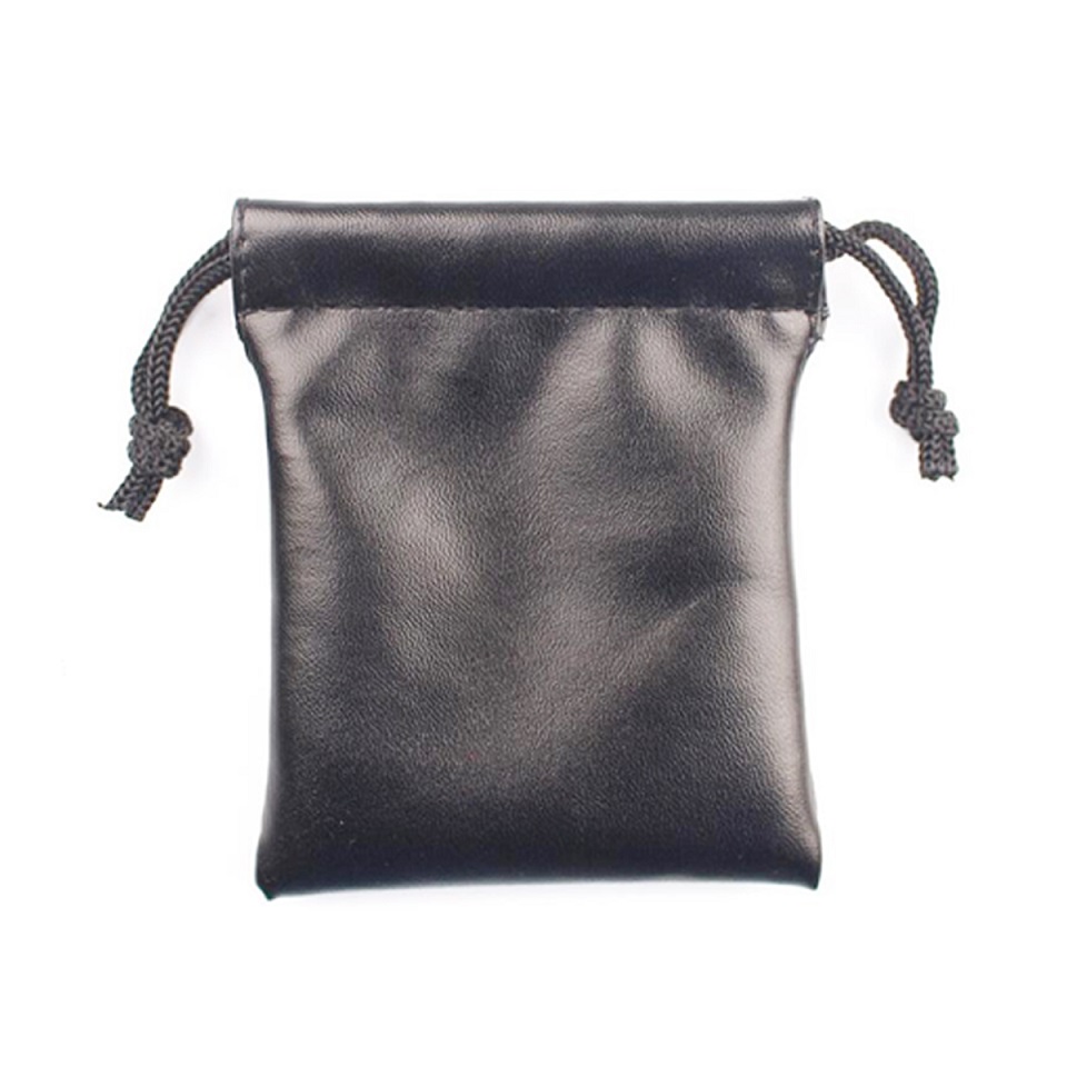 GL-AAD1028 PU Double Drawstring Pouch