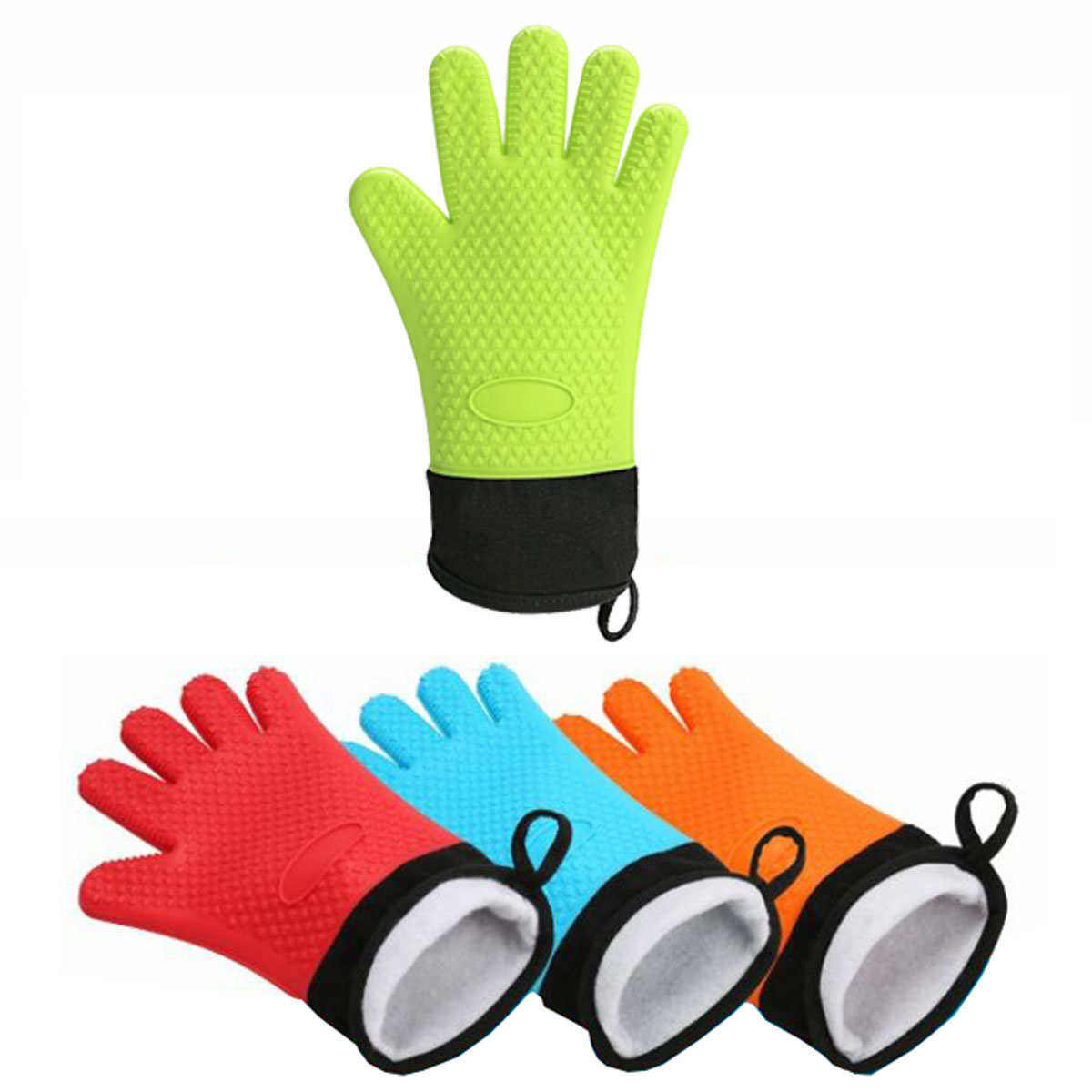 GL-AAD1031 Heat Resistant Silicone Baking Glove