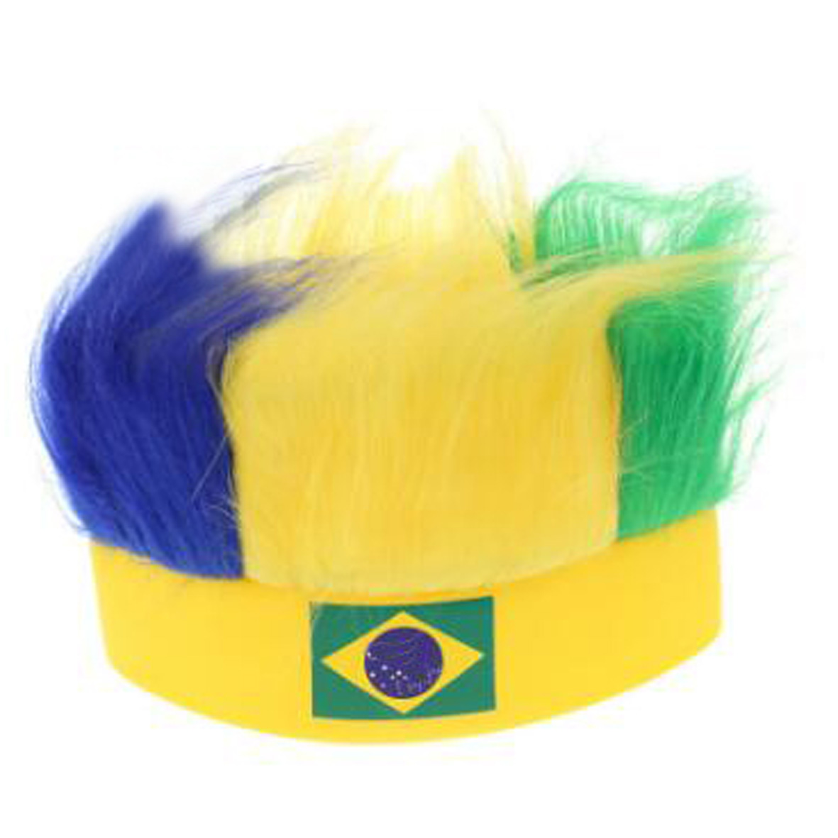 GL-JAH1008 Football Fans Headband with Colorful Fur