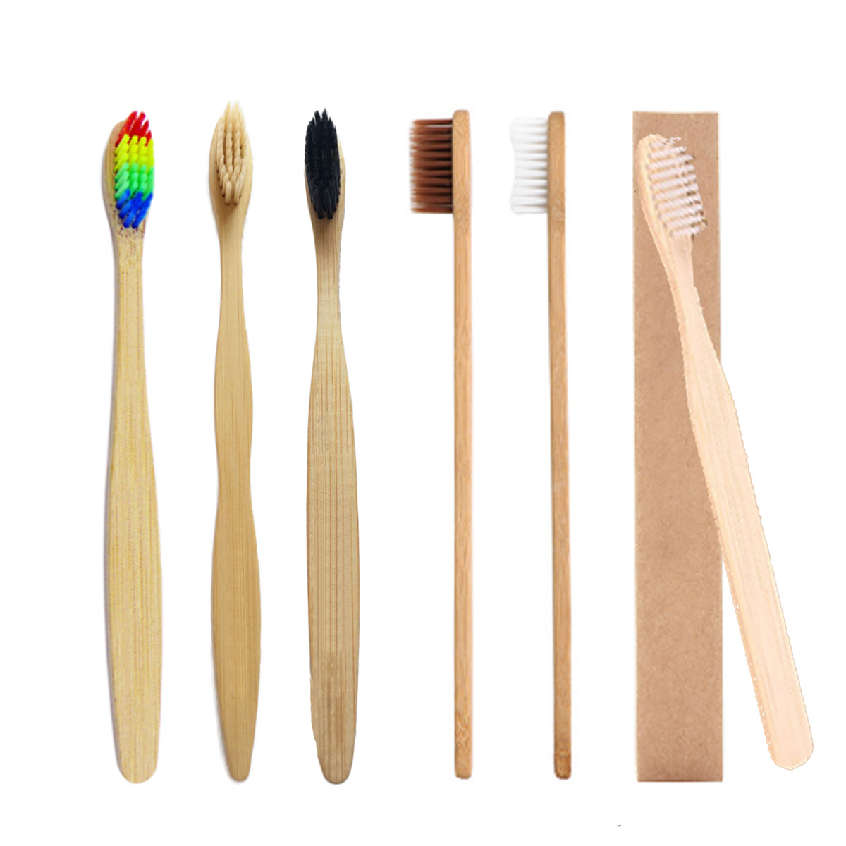 GL-JJJ1007 Eco Bamboo Toothbrush with Case