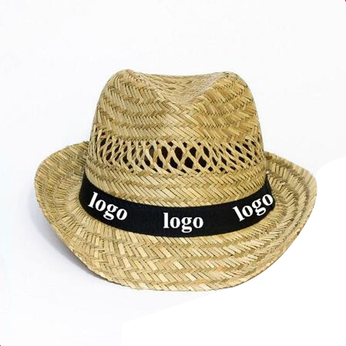 GL-JAH1049 Straw Hat with Ribbon