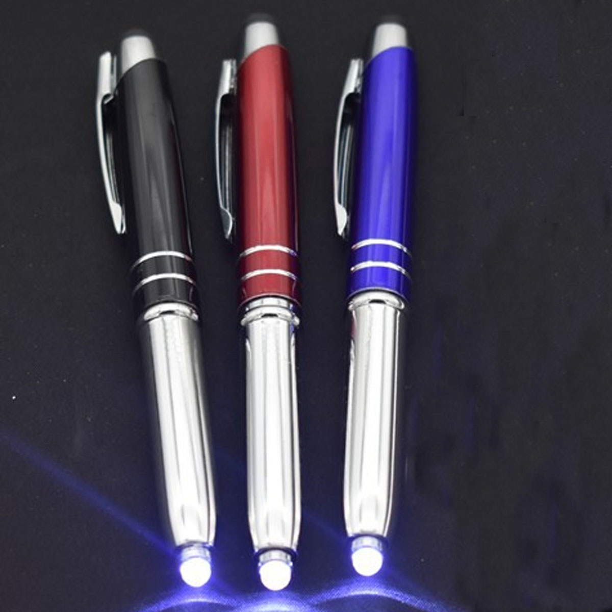 GL-AAD1061 Stylus Metal Pen with LED Light