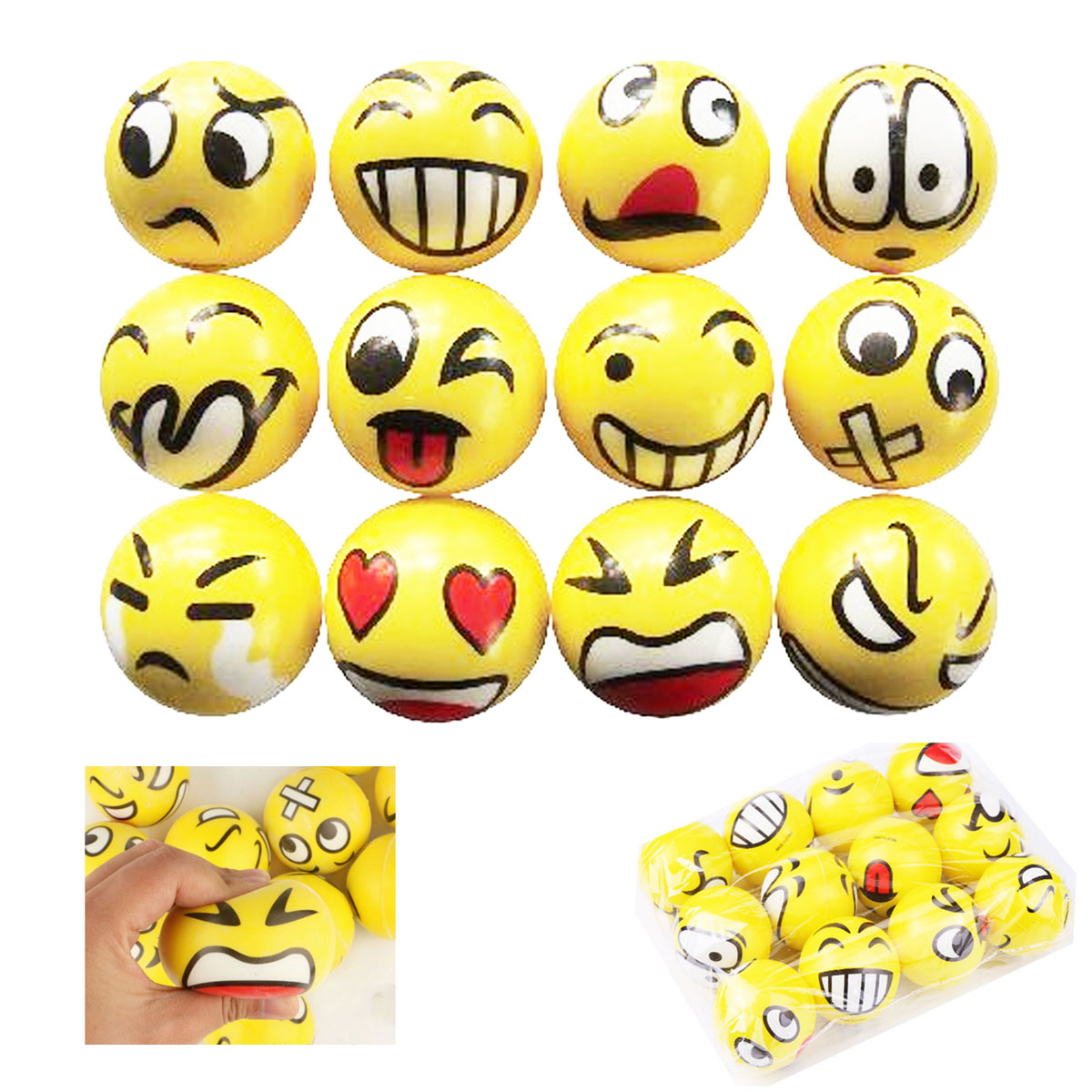 GL-JJJ1023 Funny Emoji Stress Ball