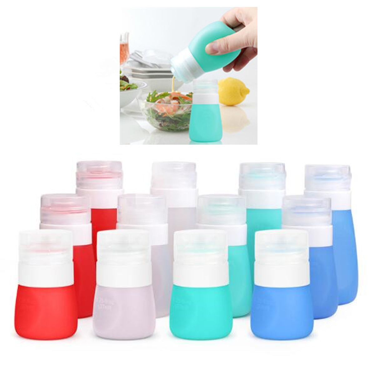GL-ELY1197 85ml Silicone Cooking Oil Bottle