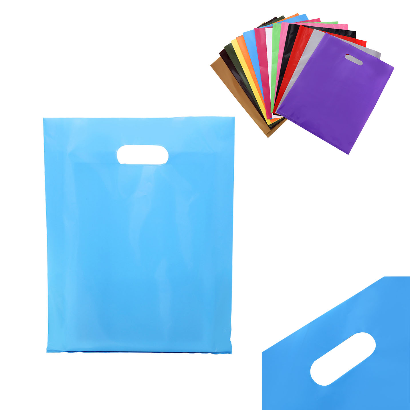 GL-AAJ1133 11.8” x 15.7” Plastic Merchandise Bag