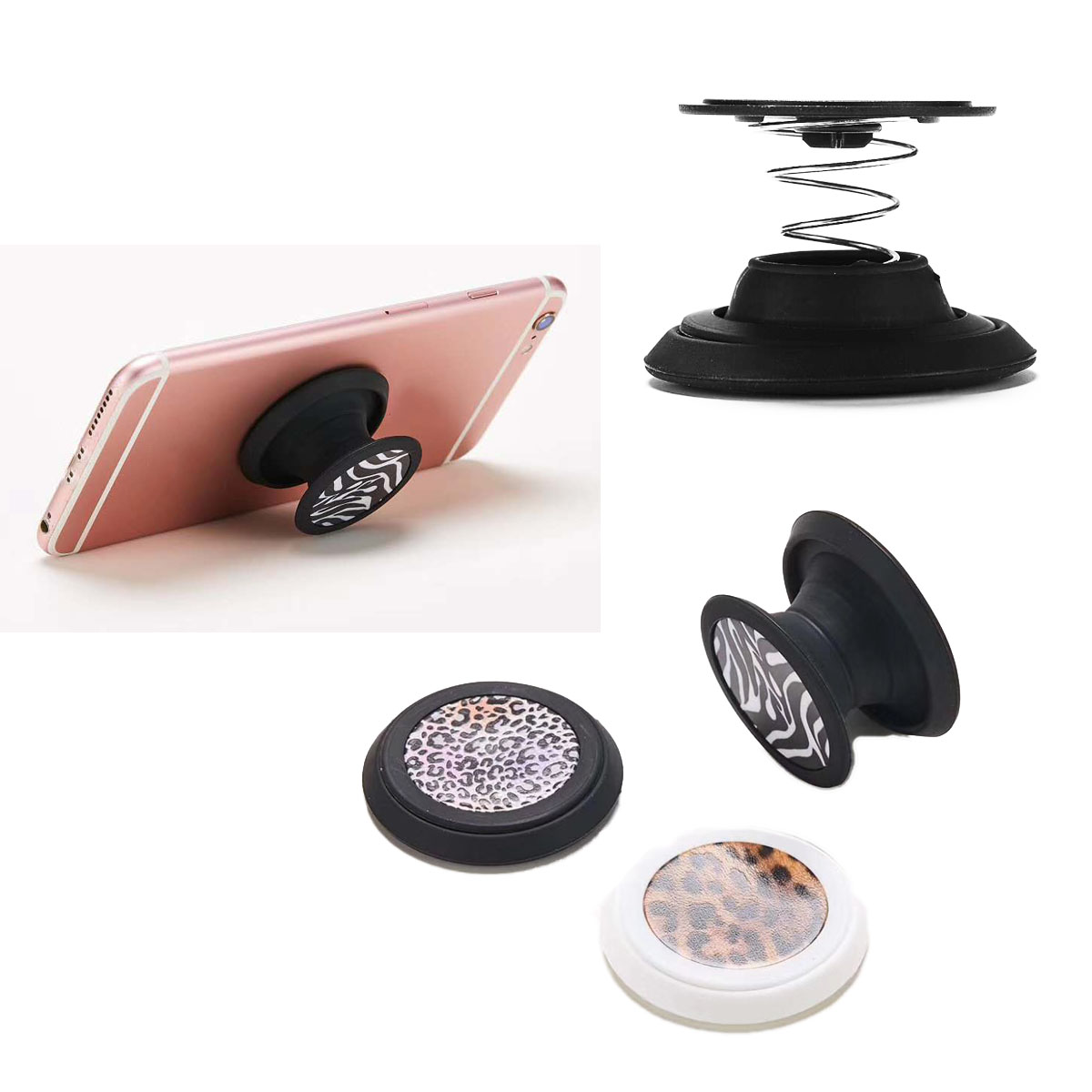 GL-AKL0114 Silicone Spring Phone Stand