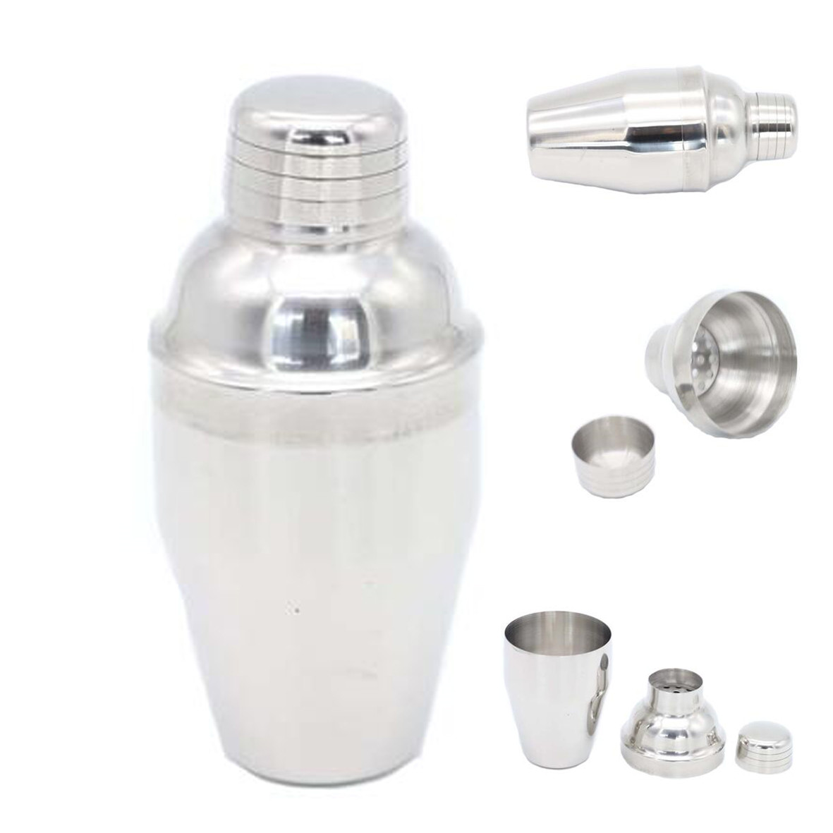 GL-ELY1241 250ml Stainless Steel Cocktail Shaker