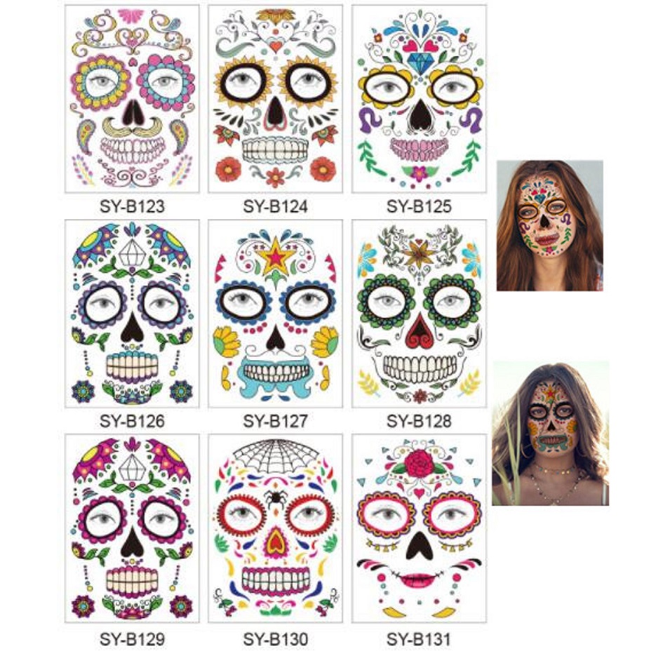 GL-ELY1354 Halloween Face Stickers