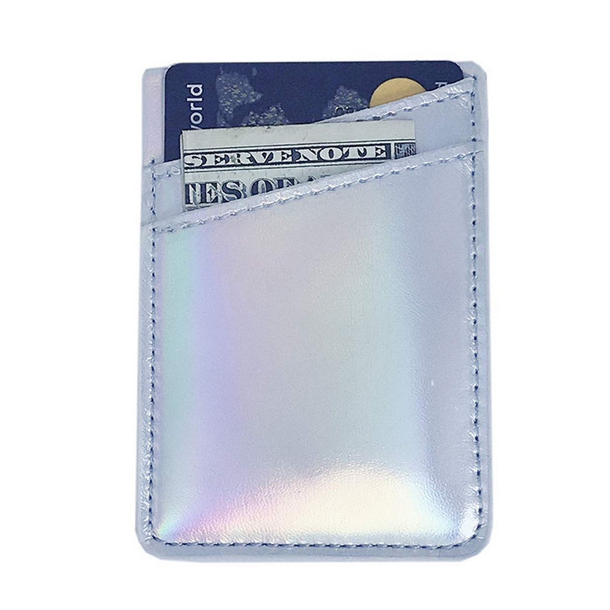 GL-MEZ1046 PU Leather Phone Back Credit Card Holder