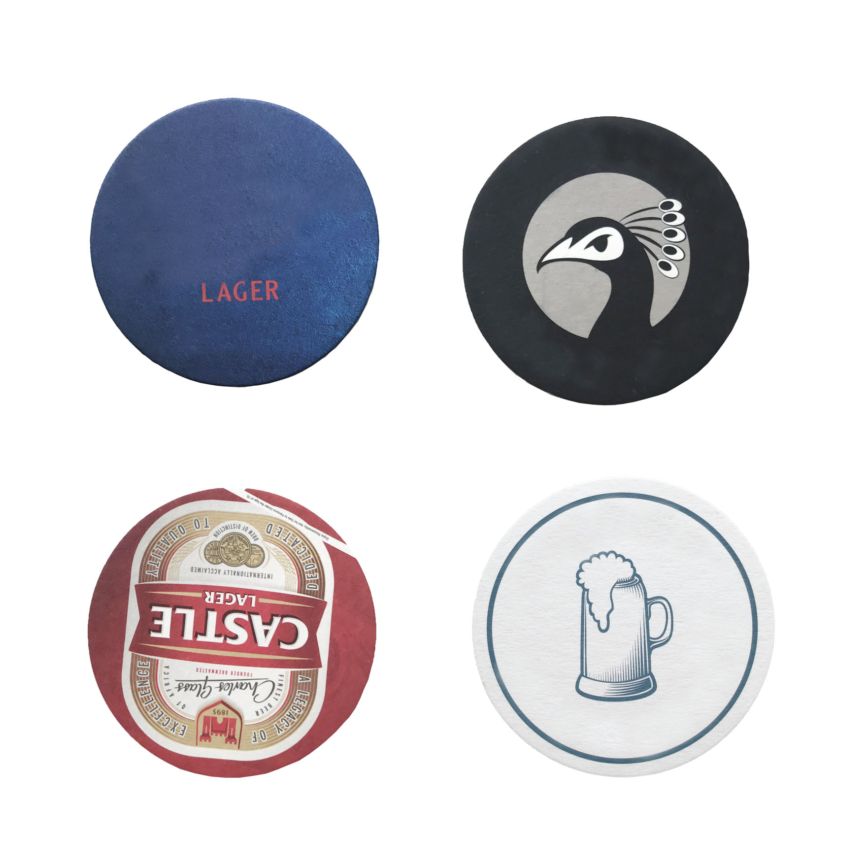 GL-AAA1575 Round Absorbent Paper Coaster