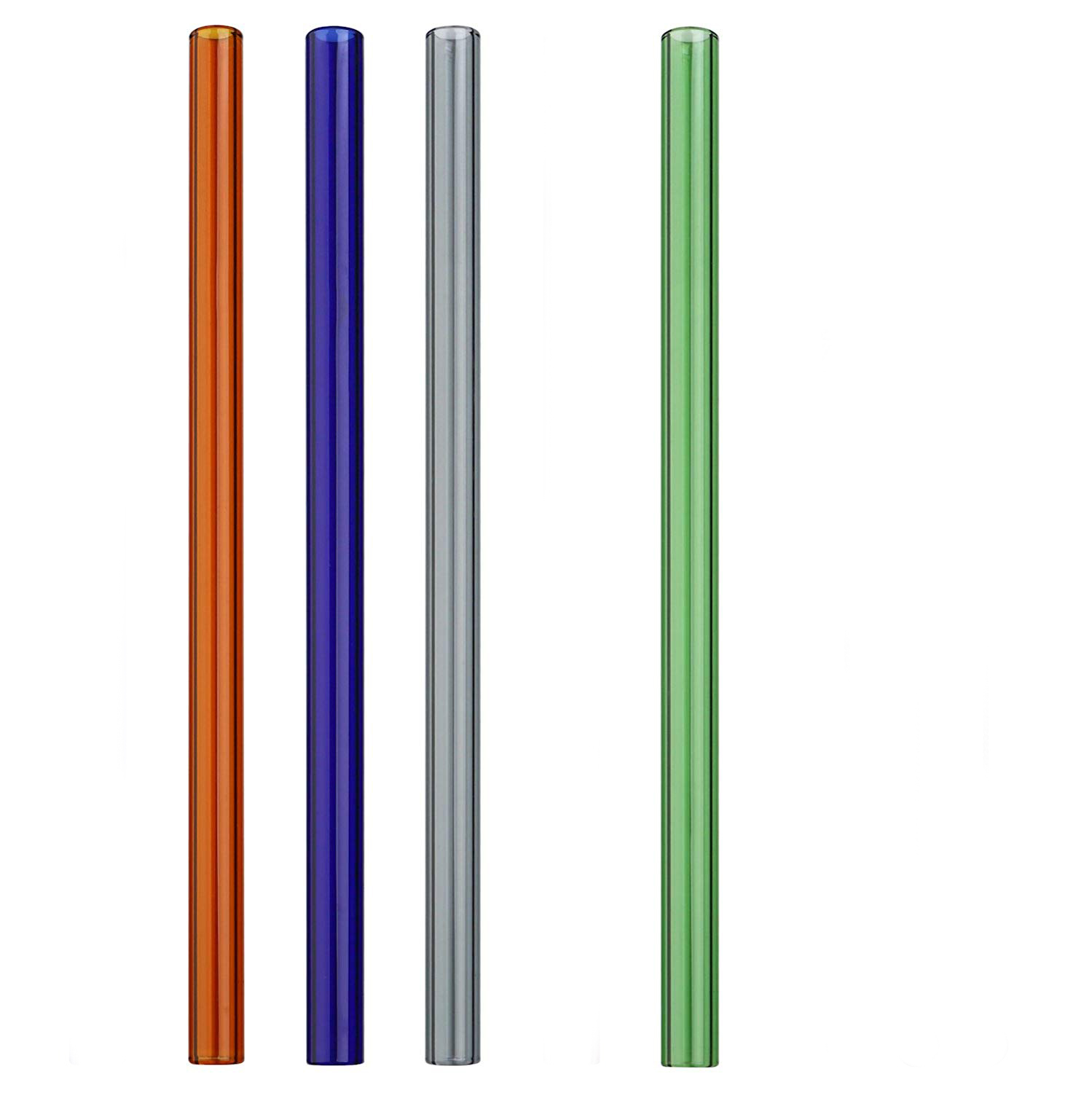 GL-AAJ1175 Colorful Straight Glass Straw