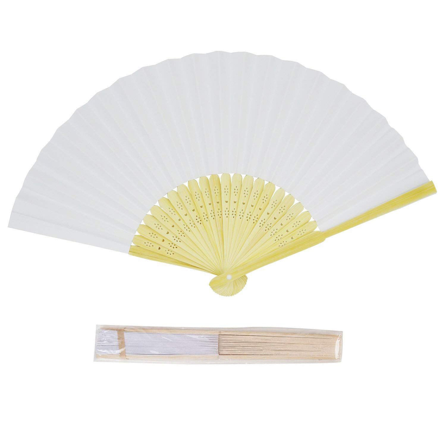 GL-MEZ1064 Bamboo Folding Fan