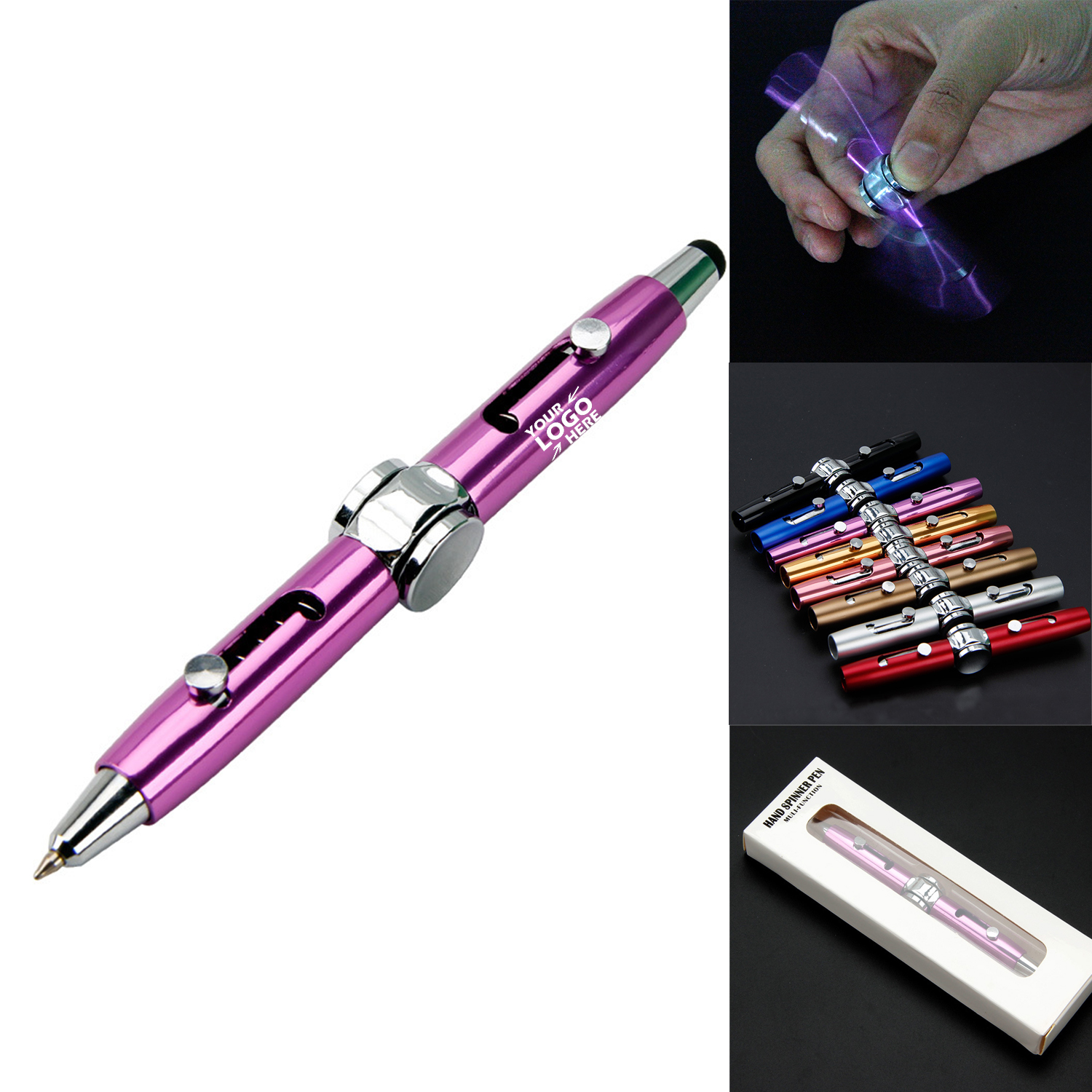 GL-SVH1027 Hand Spinner Stylus Pen
