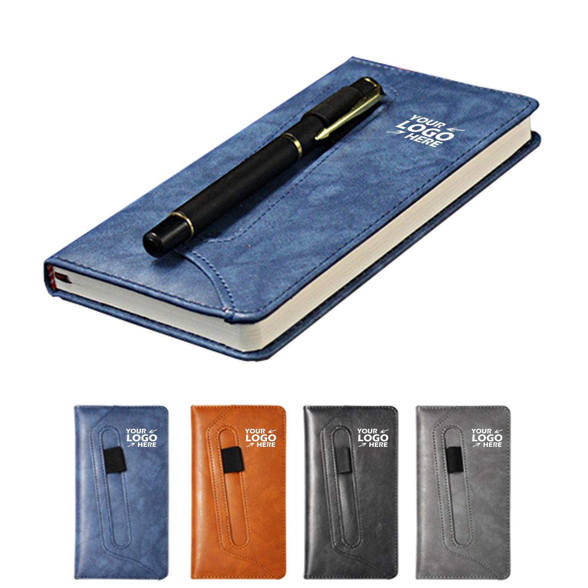 GL-SVH1031 Notebook with Pen Strap